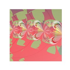 Fractal Gradient Colorful Infinity Small Satin Scarf (Square)