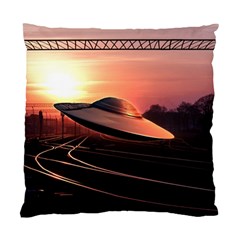 Fractal Mandelbulb 3d Ufo Invasion Standard Cushion Case (one Side) by Wegoenart