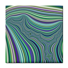 Art Fractal Gradient Colorful Infinity Pattern Tile Coasters by Wegoenart