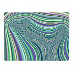 Art Fractal Gradient Colorful Infinity Pattern Double Sided Flano Blanket (mini)  by Wegoenart