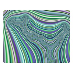 Art Fractal Gradient Colorful Infinity Pattern Double Sided Flano Blanket (large)  by Wegoenart