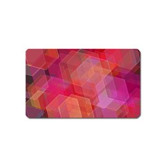 Abstract Background Texture Magnet (name Card) by Wegoenart