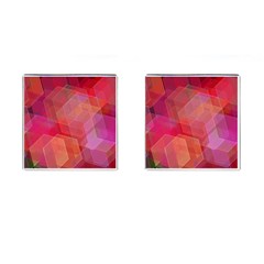 Abstract Background Texture Cufflinks (square) by Wegoenart