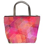 Abstract Background Texture Bucket Bag Back