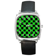 Art Modern Design Contemporary Square Metal Watch by Wegoenart