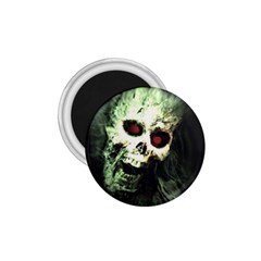 Screaming Skull Human Halloween 1 75  Magnets by Wegoenart