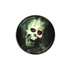 Screaming Skull Human Halloween Hat Clip Ball Marker (10 Pack) by Wegoenart