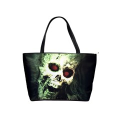 Screaming Skull Human Halloween Classic Shoulder Handbag by Wegoenart