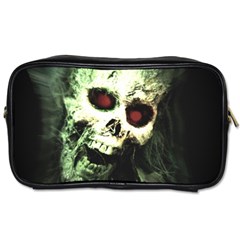 Screaming Skull Human Halloween Toiletries Bag (two Sides) by Wegoenart