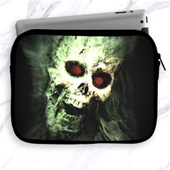 Screaming Skull Human Halloween Apple Ipad 2/3/4 Zipper Cases by Wegoenart