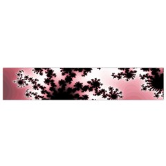 Fractal Pattern Pink Small Flano Scarf by Wegoenart