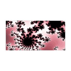 Fractal Pattern Pink Yoga Headband by Wegoenart