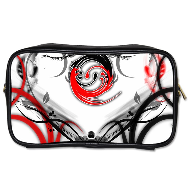 Abstract Fractal Digital Art Toiletries Bag (One Side)