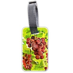 Grape Harvest Nature Figure Rustic Luggage Tags (two Sides) by Wegoenart