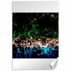 Wallpaper Fractal Lines Abstract Canvas 20  x 30 