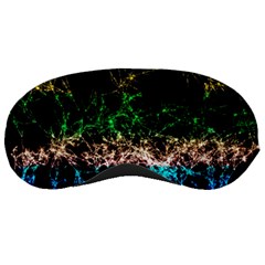 Wallpaper Fractal Lines Abstract Sleeping Masks