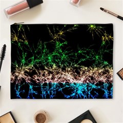 Wallpaper Fractal Lines Abstract Cosmetic Bag (XL)