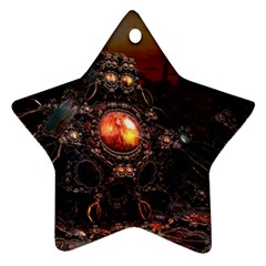 Fractal Mandelbulb 3d Action Ornament (star) by Wegoenart