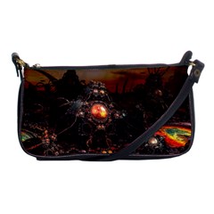 Fractal Mandelbulb 3d Action Shoulder Clutch Bag by Wegoenart