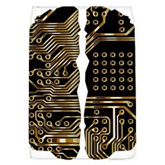 Brain Circuit Board Pcb Computer Removable Flap Cover (l) by Wegoenart