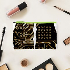 Brain Circuit Board Pcb Computer Cosmetic Bag (xs) by Wegoenart