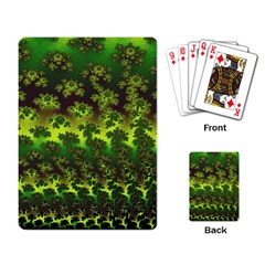 Fractal Gradient Colorful Infinity Playing Cards Single Design