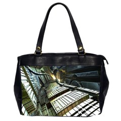 Fractals Fractal Art 3d Oversize Office Handbag (2 Sides) by Wegoenart