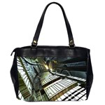 Fractals Fractal Art 3d Oversize Office Handbag (2 Sides) Back