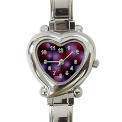 Fractal Rendering Heart Italian Charm Watch