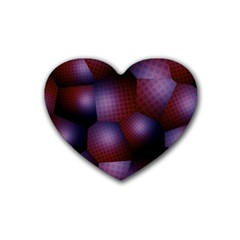 Fractal Rendering Heart Coaster (4 Pack) 