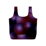 Fractal Rendering Full Print Recycle Bag (S) Front