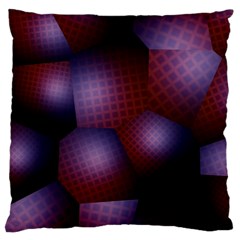 Fractal Rendering Large Flano Cushion Case (two Sides) by Wegoenart