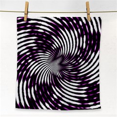 Background Texture Pattern Face Towel by Wegoenart