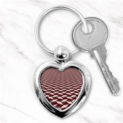 Graphics Geometric Paul Background Key Chains (heart)  by Wegoenart