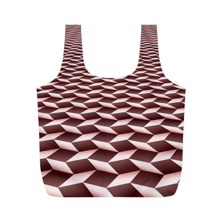 Graphics Geometric Paul Background Full Print Recycle Bag (M)