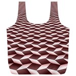 Graphics Geometric Paul Background Full Print Recycle Bag (XL) Front