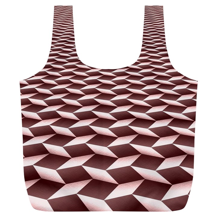 Graphics Geometric Paul Background Full Print Recycle Bag (XL)