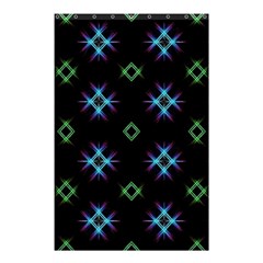 Background Abstract Vector Fractal Shower Curtain 48  X 72  (small)  by Wegoenart