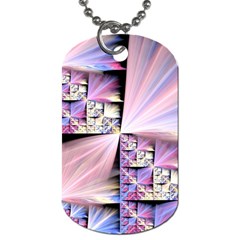 Fractal Art Artwork Digital Art Dog Tag (two Sides) by Wegoenart