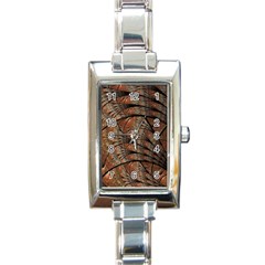 Fractals Artistic Digital Design Rectangle Italian Charm Watch by Wegoenart