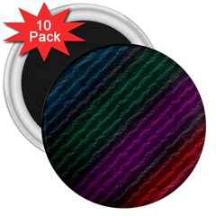 Background Texture Pattern 3  Magnets (10 Pack)  by Wegoenart