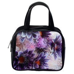 Flower Digital Art Artwork Abstract Classic Handbag (one Side) by Wegoenart