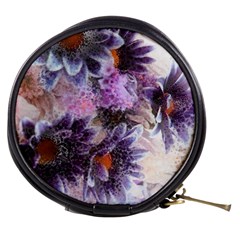 Flower Digital Art Artwork Abstract Mini Makeup Bag by Wegoenart