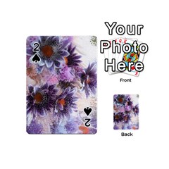 Flower Digital Art Artwork Abstract Playing Cards 54 (mini) by Wegoenart