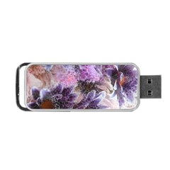 Flower Digital Art Artwork Abstract Portable Usb Flash (two Sides) by Wegoenart