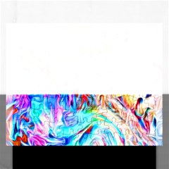 Background Drips Fluid Colorful Rectangular Jigsaw Puzzl by Wegoenart