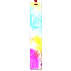 Background Drips Fluid Colorful Pattern Large Book Marks by Wegoenart