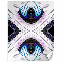 Patterns Fractal Background Digital Canvas 18  X 24  by Wegoenart