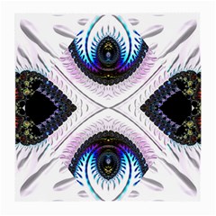 Patterns Fractal Background Digital Medium Glasses Cloth by Wegoenart