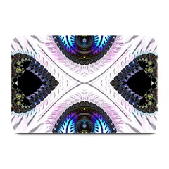 Patterns Fractal Background Digital Plate Mats by Wegoenart